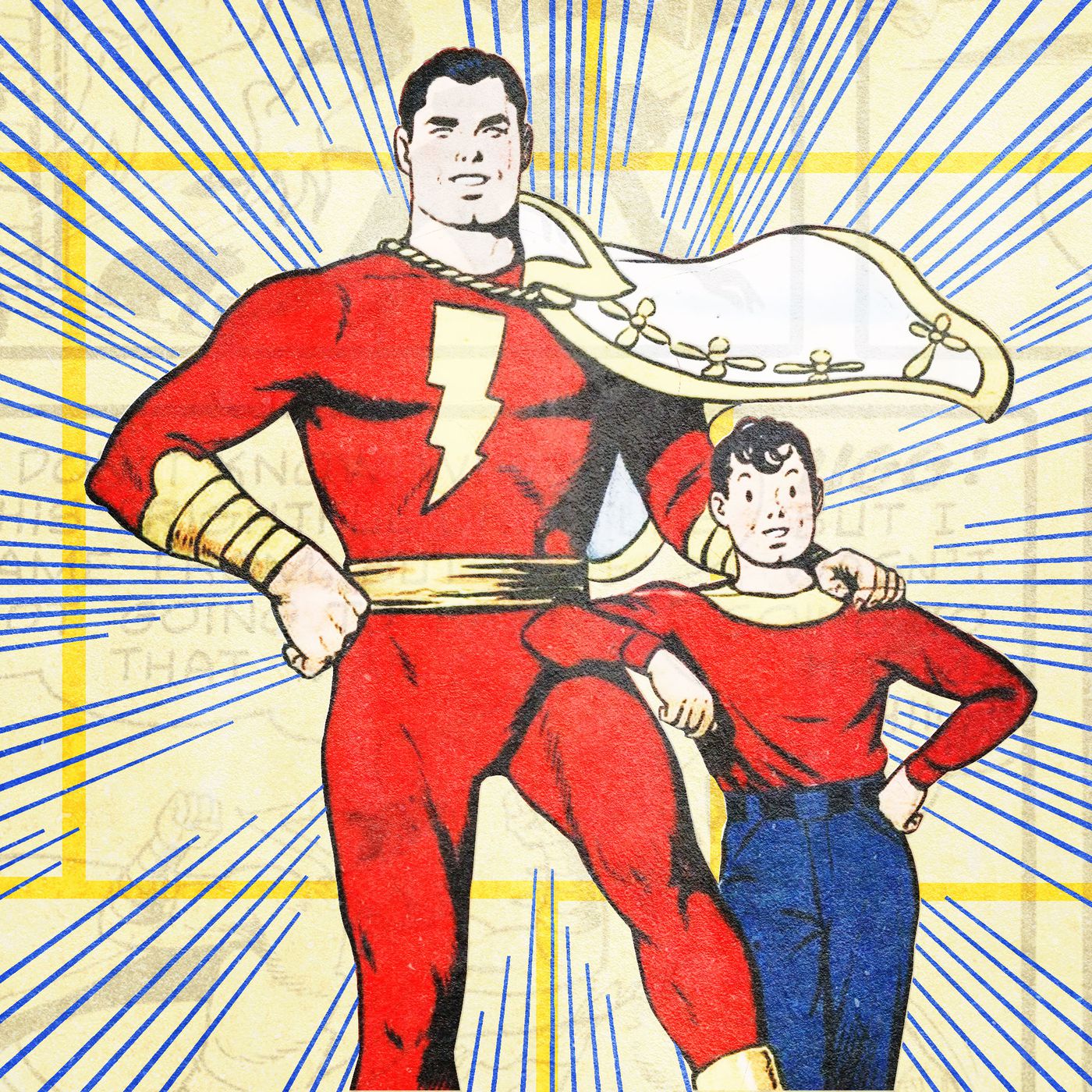 SHAZAM ORIGINAL COMIC ORIGIN