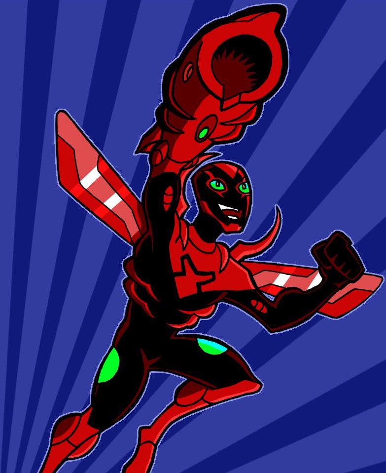 Scarlet Scarab (Parallel Of Blue Beetle)