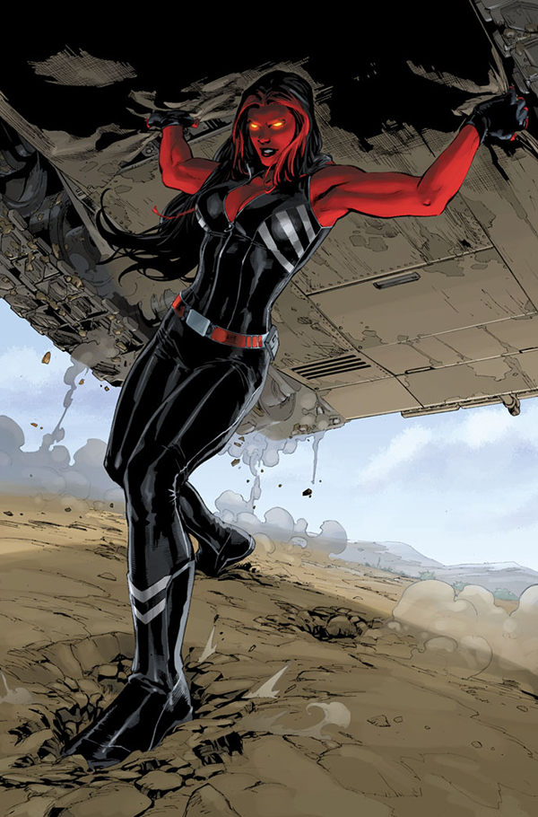 The Becoming of Red She-Hulk