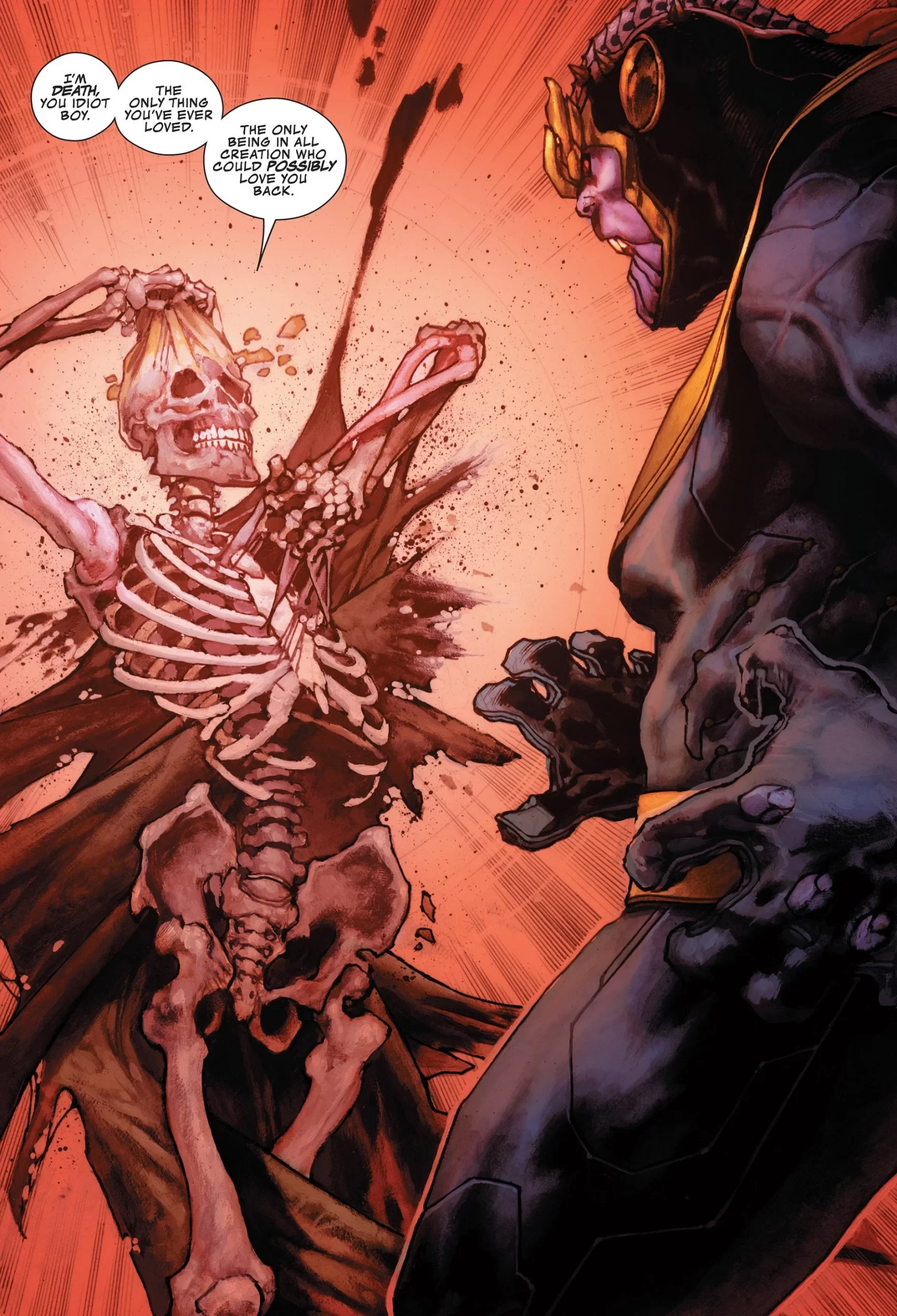 The mysterious connection between Thanos and Lady Death