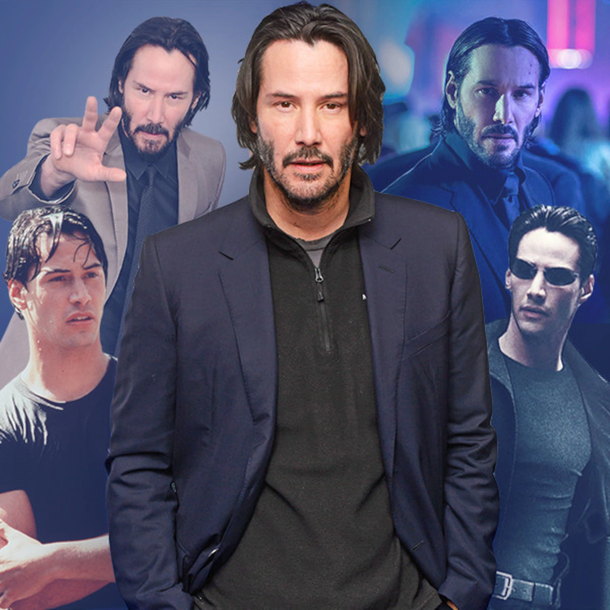 What comprises Keanu Reeves's personal life apart from work