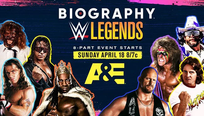 Where to stream Biography WWE Legends (2022)