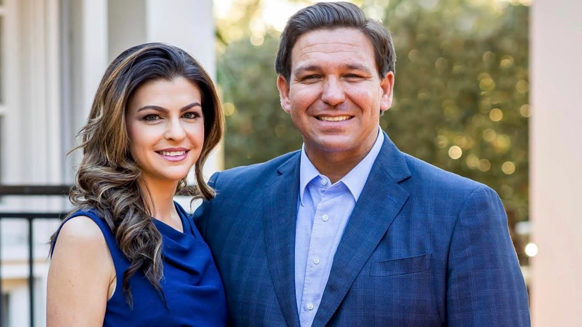 Whom did Ron DeSantis get married to