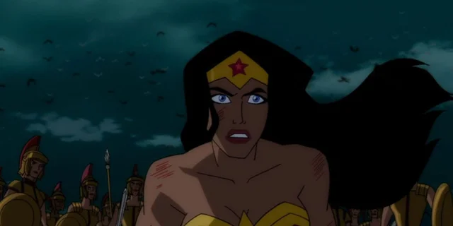 Wonder Woman Cut Off Ares Head [Wonder Woman (2009 film)]