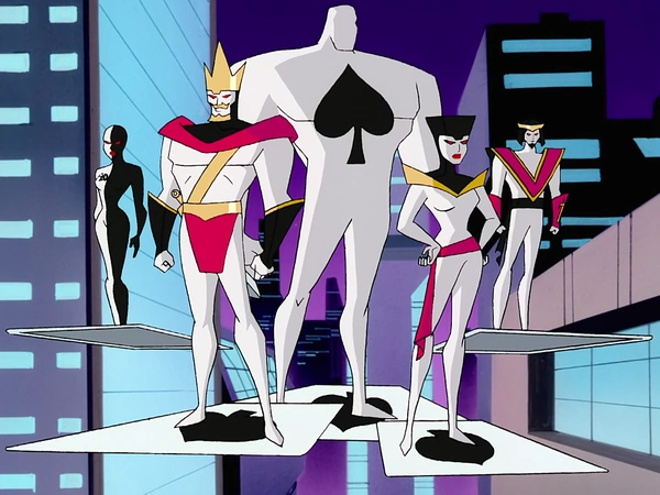 Batman Beyond showed glimpses of this notorious gang