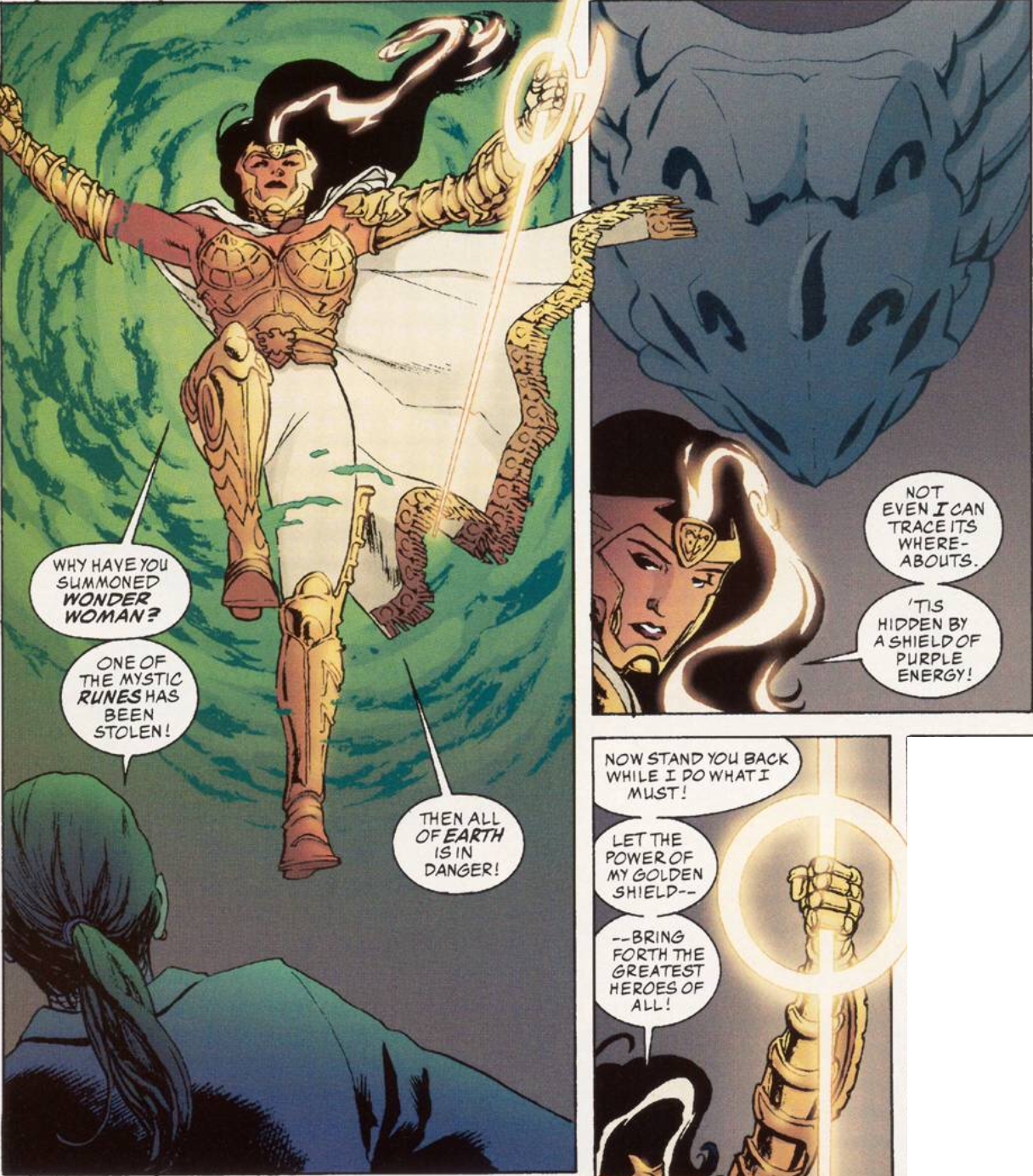 How is Stan Lee’s Wonder Woman different from Diana of Themiscyra