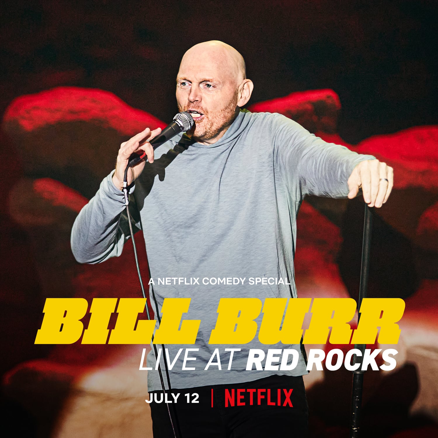 Is “Bill Burr Live at Red Rocks” on Netflix