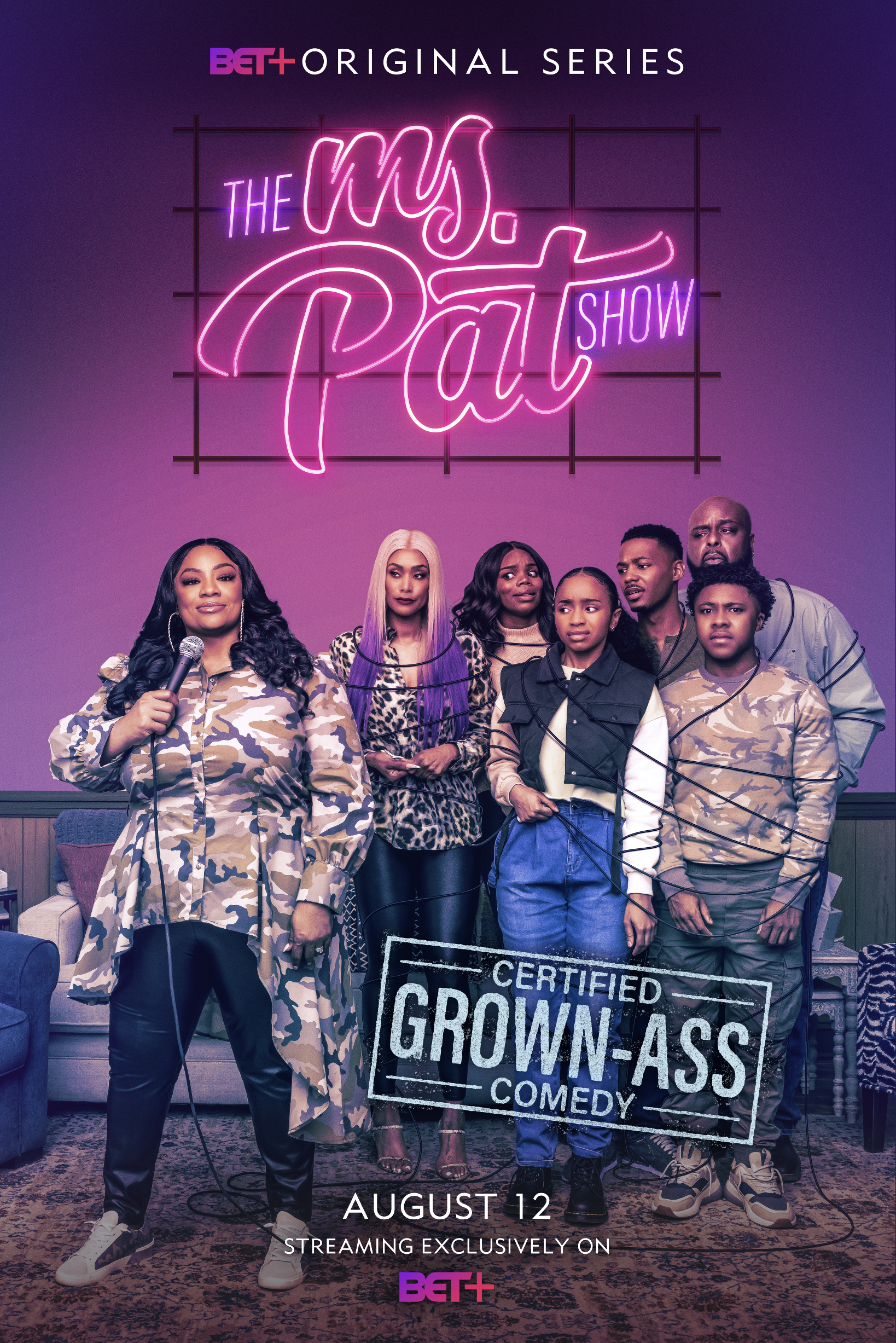 Is “The Ms. Pat Show Season 2” on BET+