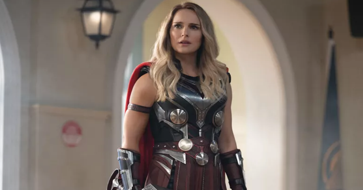 Jane Foster as Mighty Thor played by Natalie Portman