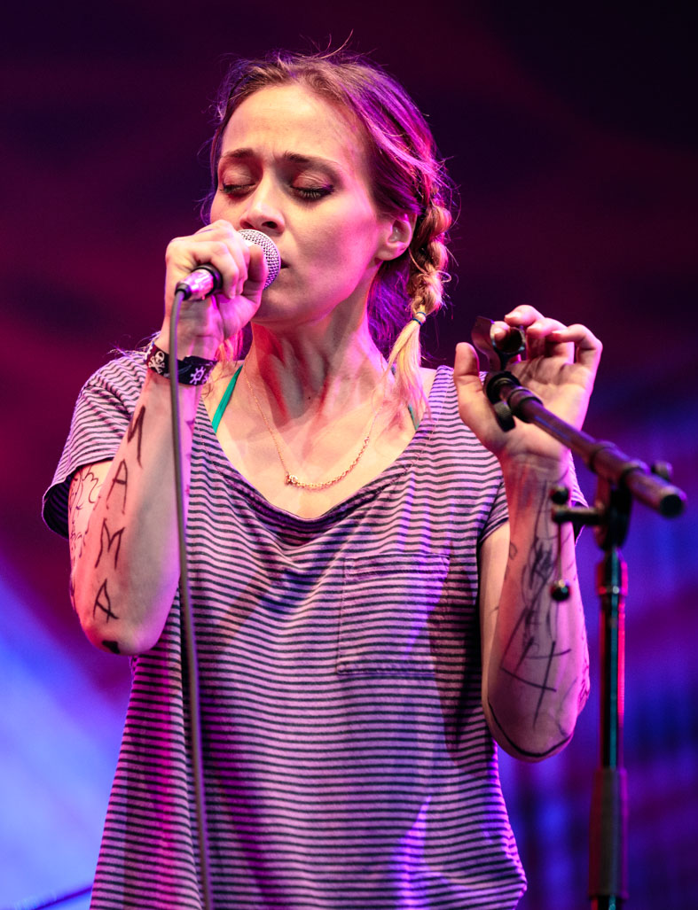 Fiona Apple at Damrosch Park Aug 8, 2015.