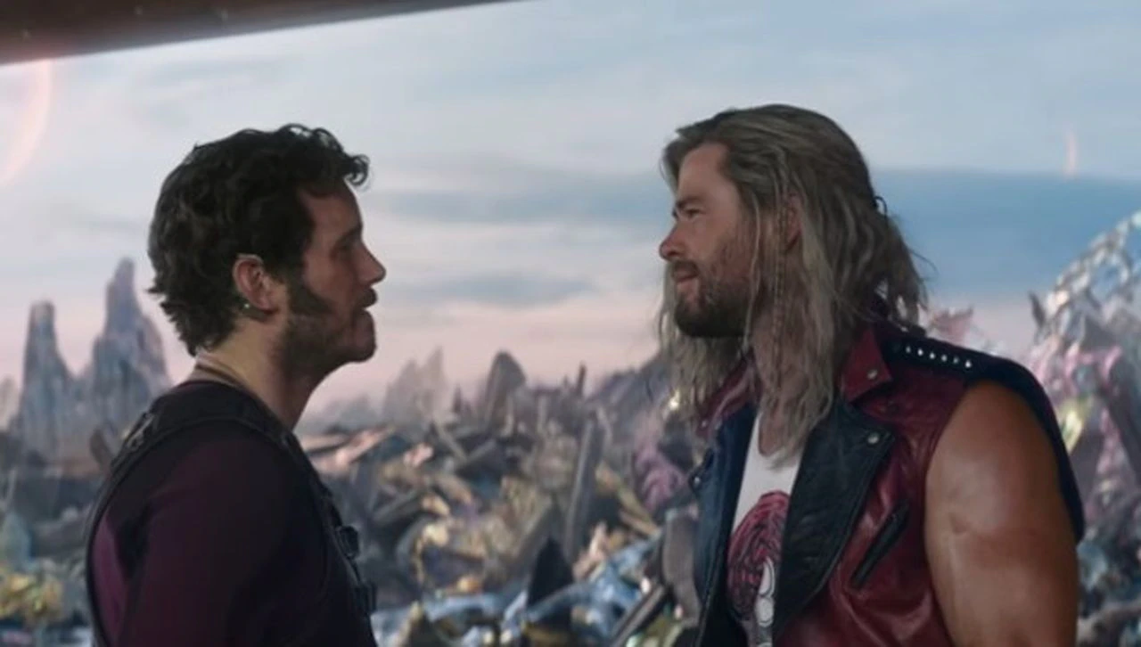 The Guardians of the Galaxy in Thor Love and Thunder