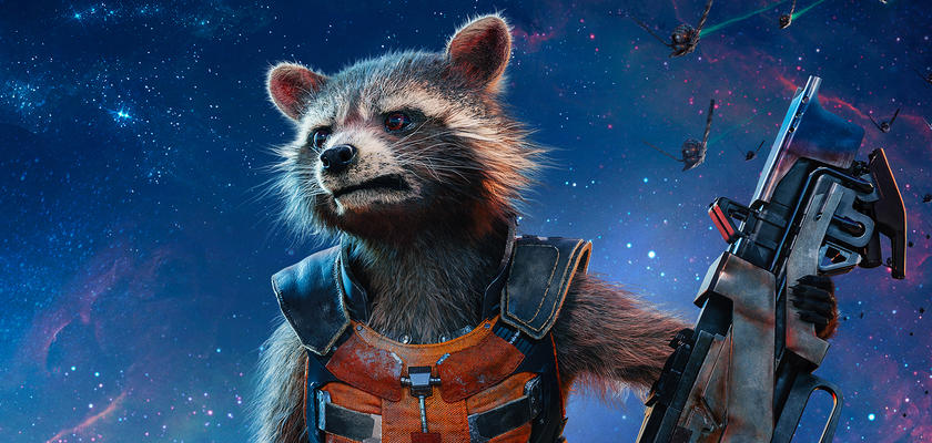 The unique powers of Rocket Raccoon