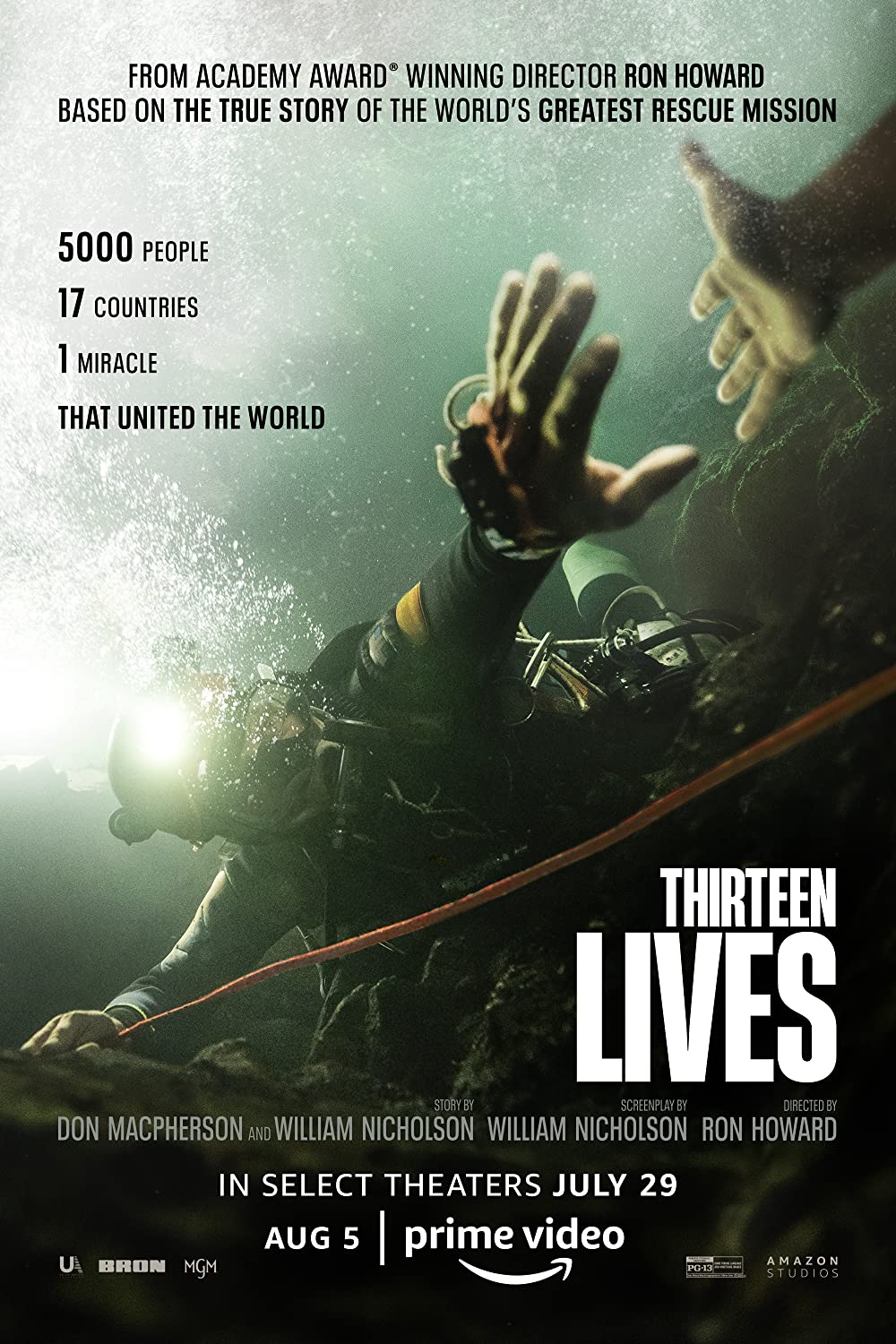 Where to Watch Thirteen Lives (2022)