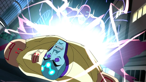 Flash Defeats Brainiac Luthor While The Entire Justice League Is Down [Justice League Unlimited - 2001]