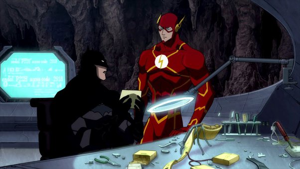 Flash Pushes Himself Beyond His Limit [Justice League The Flashpoint Paradox -2013]