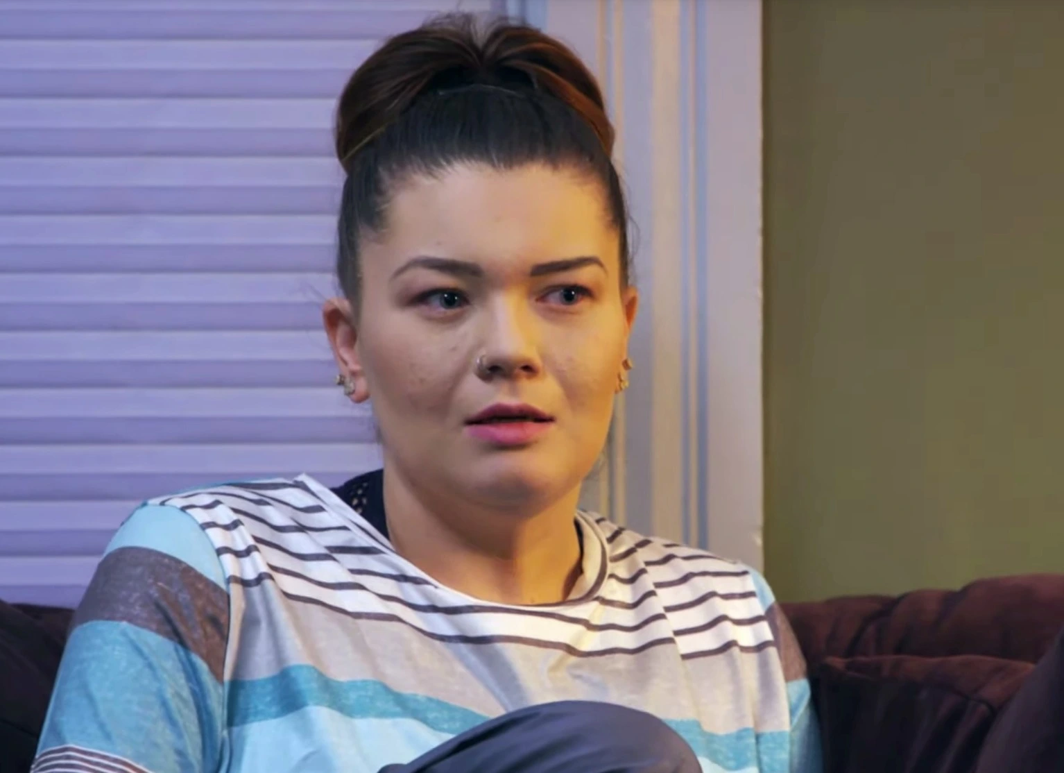 How does Amber Portwood deal with hurdles in her life