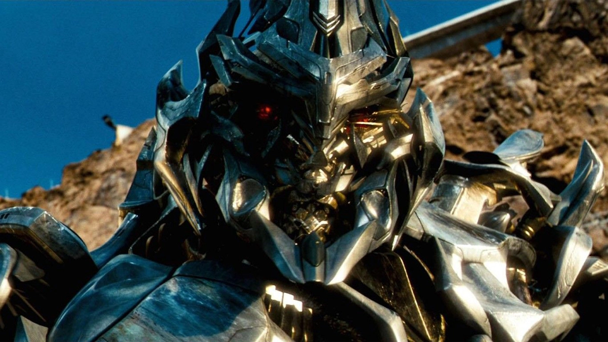 Megatron as the terrifying leader of Decepticons in the cinematic universe