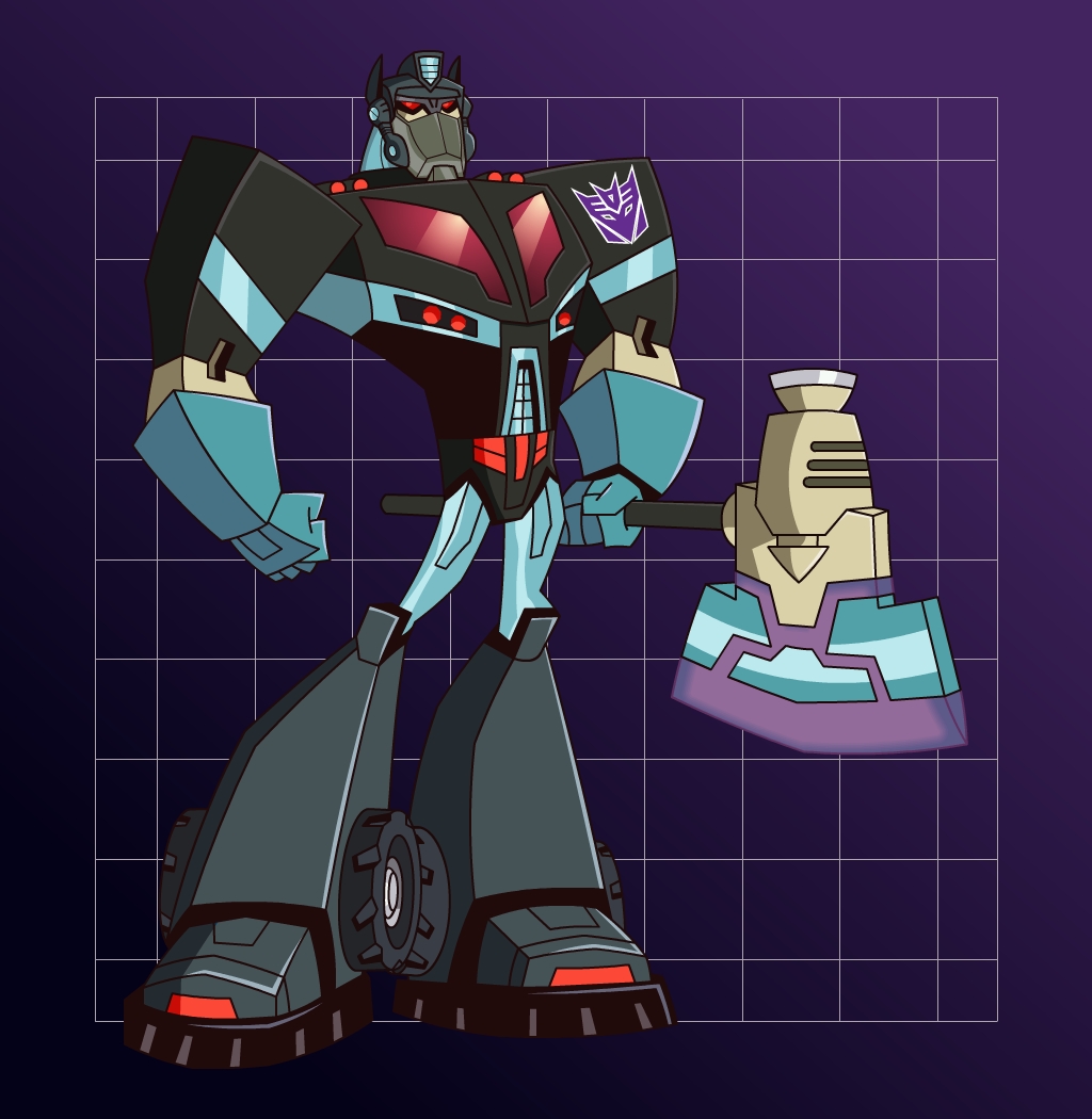 Nemesis Prime from the animated universe