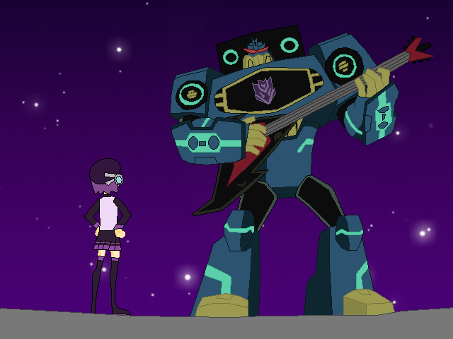 Soundwave in various Transformers animated series