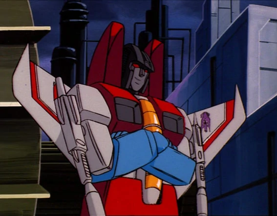 Starscream is insanely intimidating in the animated universe