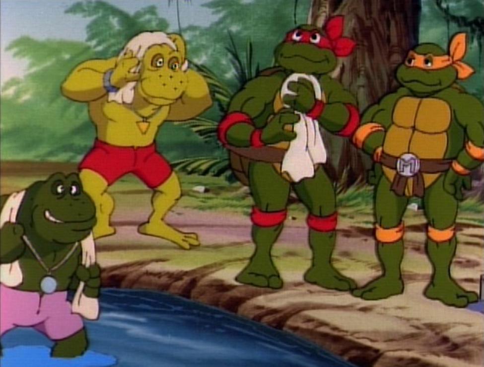 TMNT Invasion of the Punk Frogs