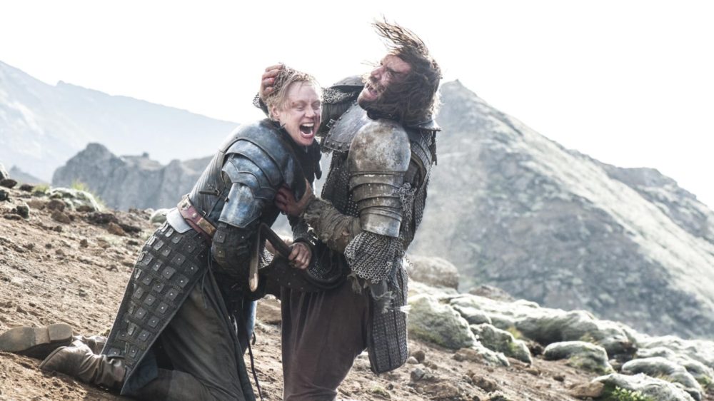 The Hound vs. Brienne A No holds barred fight till death (Season 4)