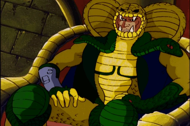 Serpentor in the animated project G.I. Joe The Movie - explored