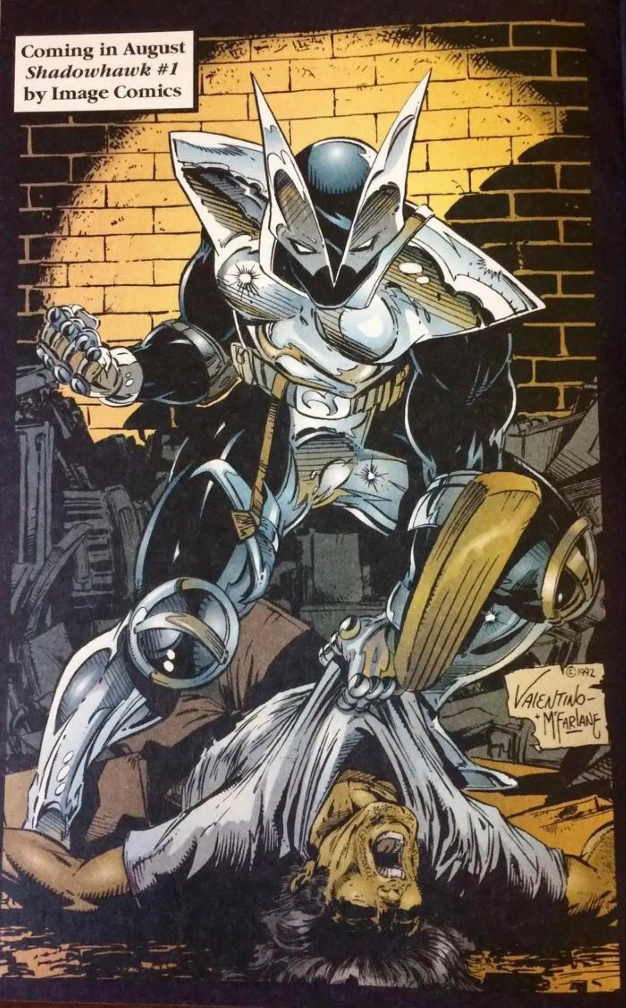 The troubled origins of Paul Johnstone - the most popular Shadowhawk!